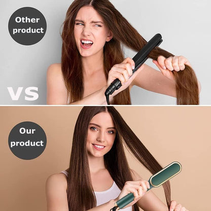 Electric Hair Straightening Comb Brush | Fast Heating Anti-Frizz Hair Styler for Smooth & Silky Hair For Men & Women