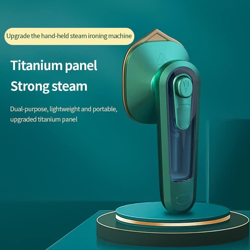 Mini Portable Handheld Steam Iron with Spray, Mini Garment Steamer for Clothes, Dry & Wet Ironing, Fast Heating Travel Iron for Home, Office & Travel