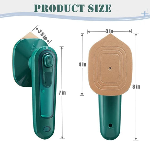 Mini Portable Handheld Steam Iron with Spray, Mini Garment Steamer for Clothes, Dry & Wet Ironing, Fast Heating Travel Iron for Home, Office & Travel