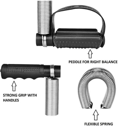 MCP Single Spring Waist Tummy Trimmer Fat Buster For Men And Women